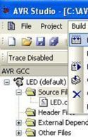Using AVR Studio for Developing Embedded Apllication by 8-bit AVR
